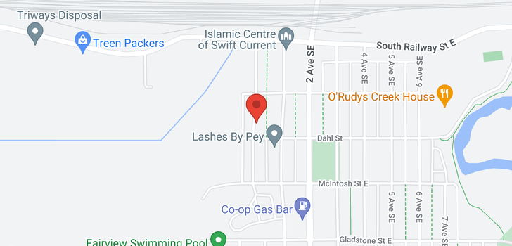 map of 149 1st AVE SW